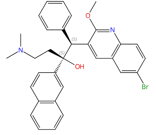 Bedaquiline 2-Naphthyl Diastereomer Impurity 2